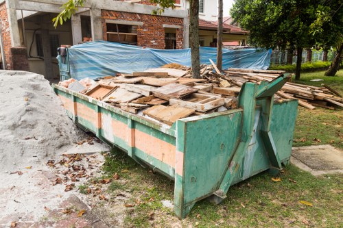 Professional team conducting office clearance in Southfields