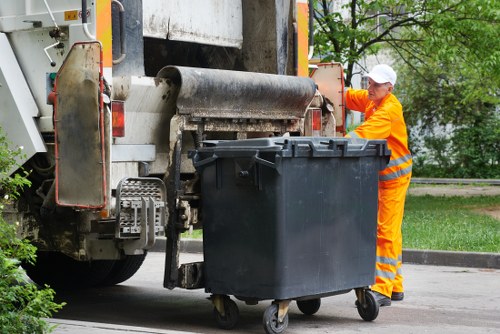 Safe disposal during Southfields garage clearance